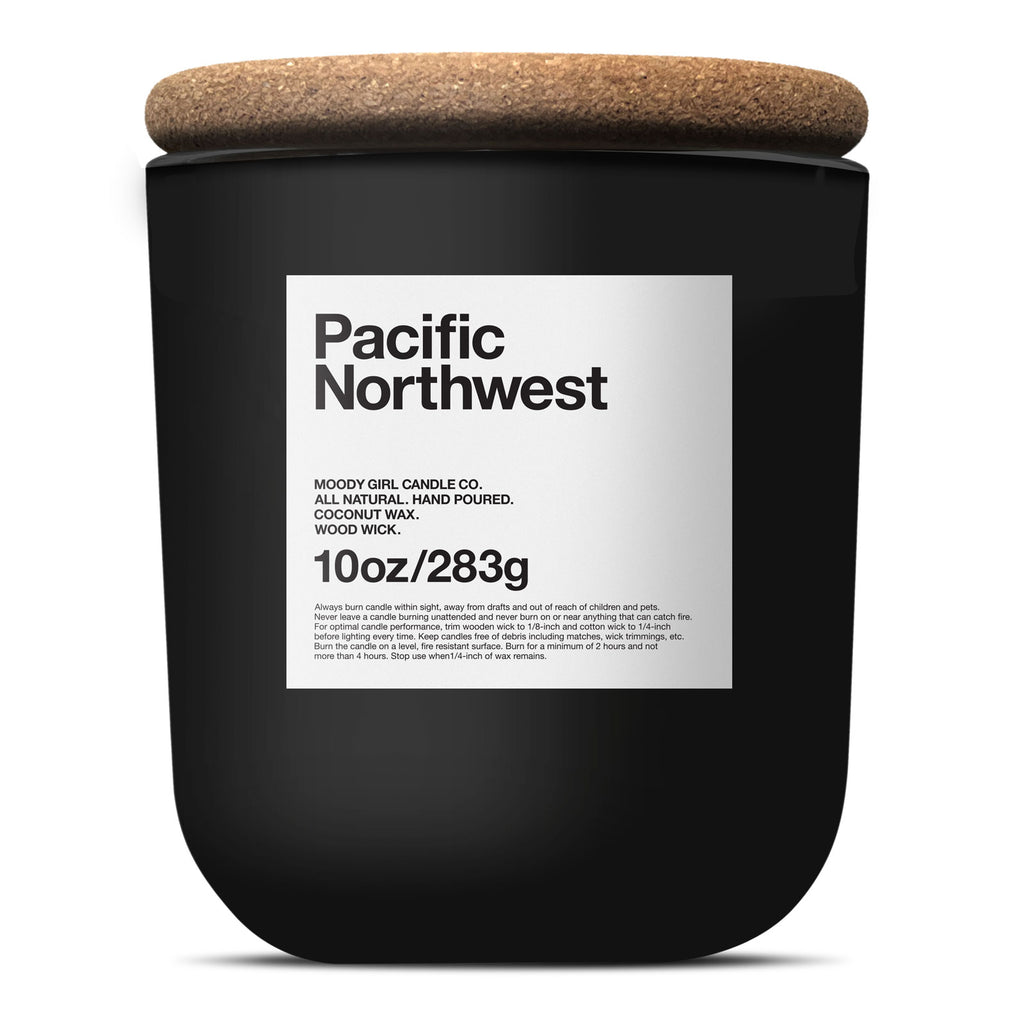 Pacific Northwest - Wood Wick - Matte Black