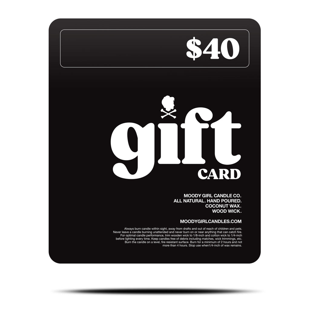 Moody Girl Candles Gift Card