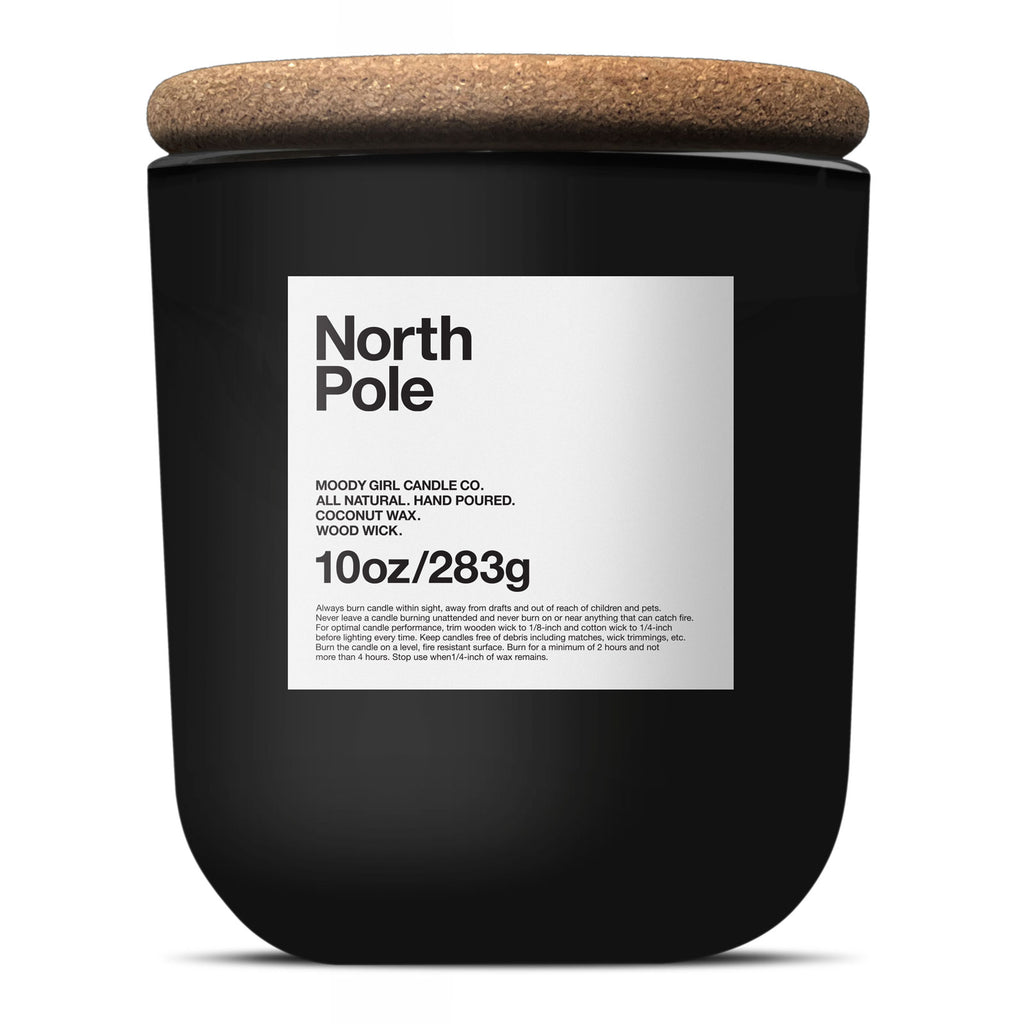 North Pole - Wood Wick - Matte Black