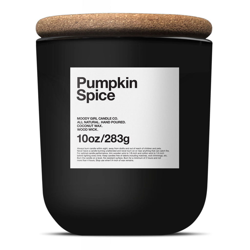 Pumpkin Spice - Wood Wick - Matte Black