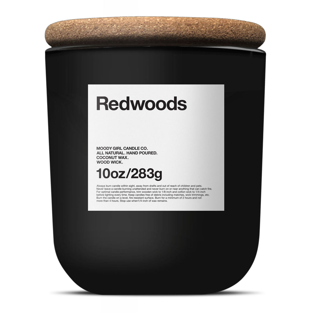 Redwoods - Wood Wick - Matte Black